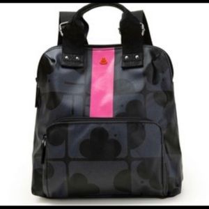 FLASH SALE Orla Kiely Coated Cotton Small Backpack- Buddy Elephant